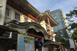 The Kabuki Theatre in Ginza 