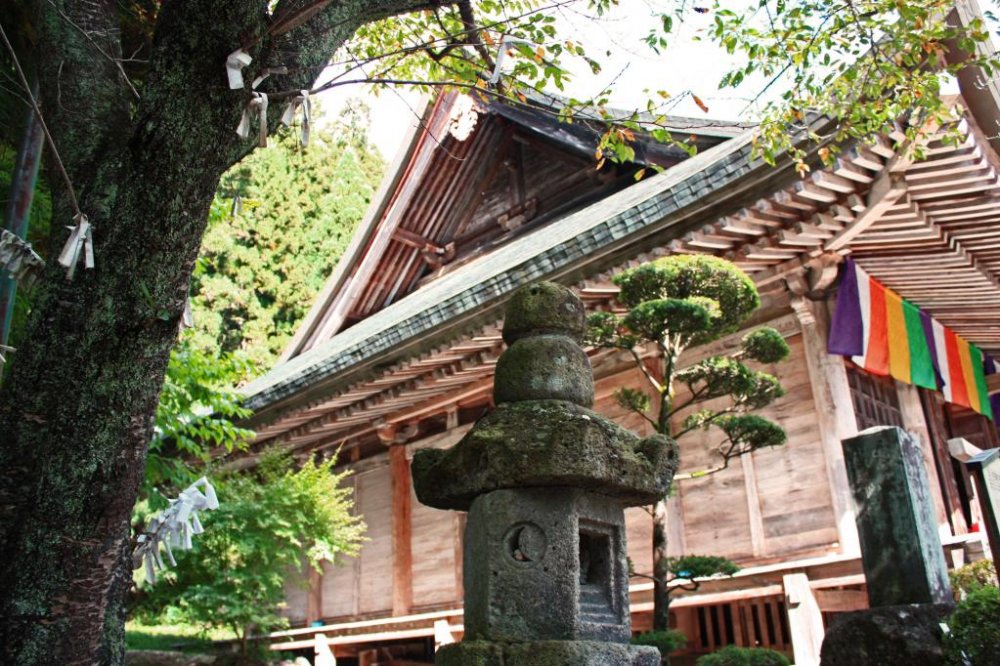 The Konponchudo Hall is Yamadera's oldest building.