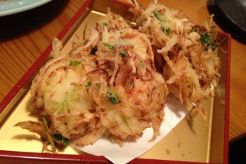 <p>vegetable tempura</p>