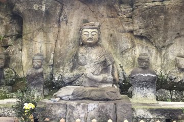 One of the larger carvings at Usuki