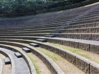 The amphitheatre at the people's park doesn't seem to get much use anymore