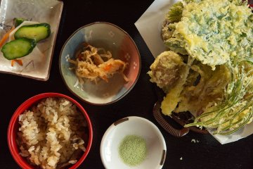 A tasty tempura.