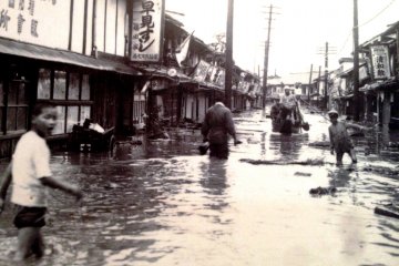 The great flood of Fukuchiyama