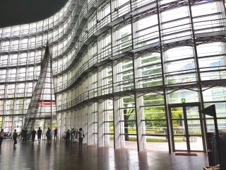 The architecture of the building is really impressive