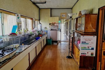The shared kitchen