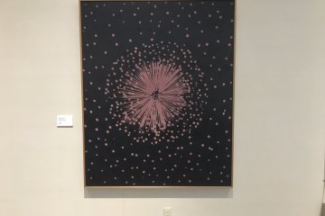 One of my favorite pieces on display, giving a break from the snowy scenes!