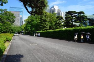 The path to the Honmaru Area.