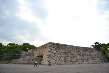 Remnant of the 58 meters tall Tenshudai Donjon Base.
