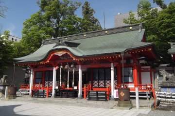Fukashi-jinja Shrine in Matsumoto