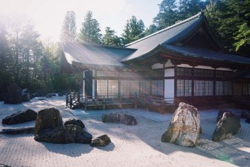 Japan's largest rock garden and teahouse
