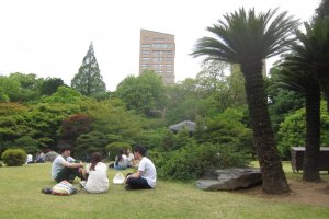 สวนในมหาวิทยาลัย