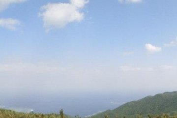 Panorama from the peak (520m)