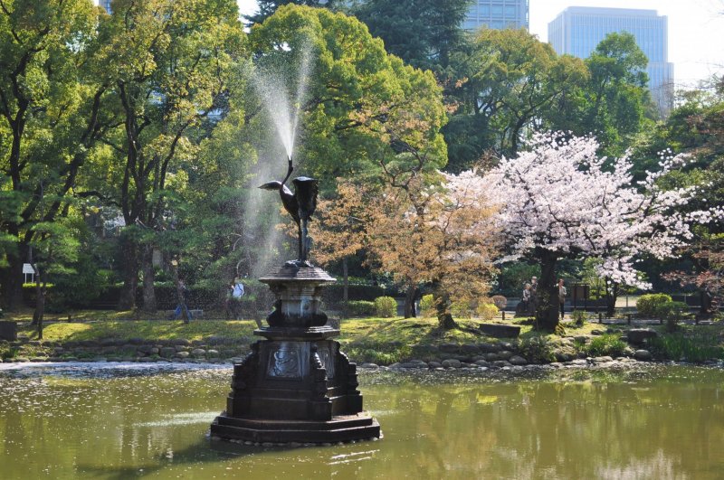 One of the lovely sights in Hibiya Park