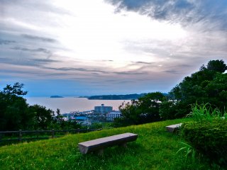 View from Ohsaki Koen Park