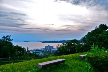 View from Ohsaki Koen Park