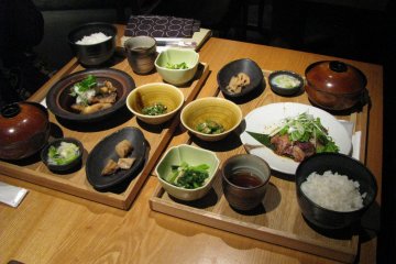 Обед в японском ресторане