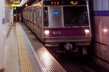 The theme of the Hanzomon line is purple.