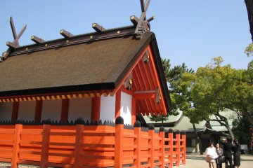 Архитектура храма Сумиёши Тайша