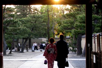 Закат в Киото