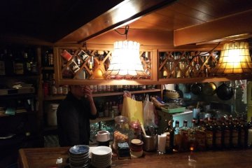 One of the quaint traditional bars in Shinjuku's Golden Gai
