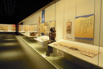 Displays in Matsue History Museum