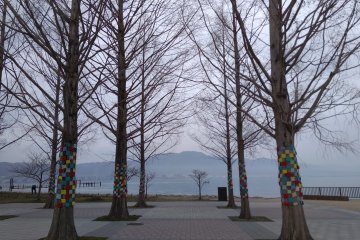 Scene by Lake Biwa
