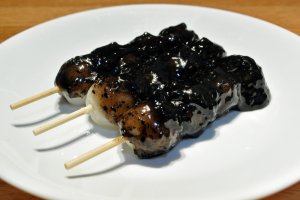 Goma dango, with its richly rustic sesame flavour