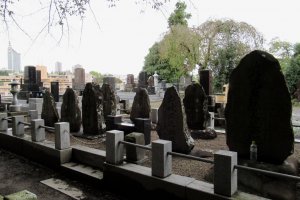 Кладбище в Сендае