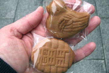 Taiyaki of different shapes