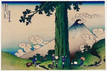 The bold lines and colouring of Hokusai