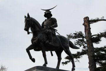Date Masamune at Aoba Mountain