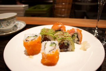 California-style sushi