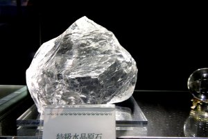 Transparent crystal
