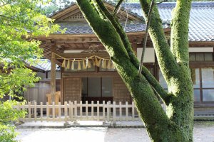 Wooden shrine