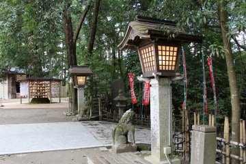 Shrine lanterns