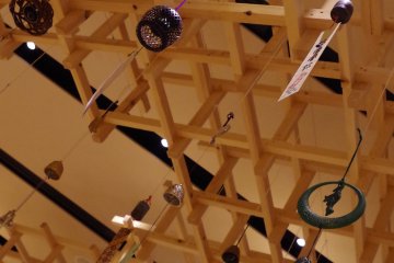 Wind chimes can be made of materials other than glass - metal and porcelain. So groups of wind chimes produce variation of sounds like an orchestra.
