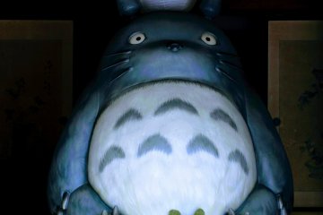 The Kurosuke house is home to a life size Totoro