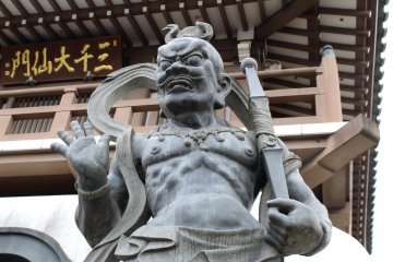 A Nio guardian in Sendai