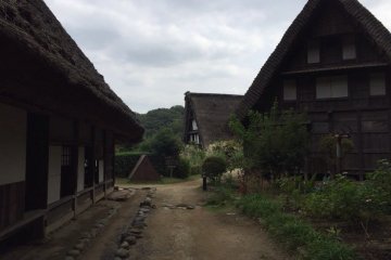Так выглядели дома в деревне "Син-эцу"