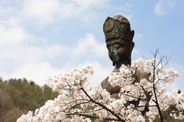 Daikannon in spring