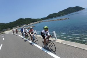 Cycling in Suo Oshima island 