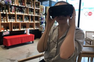 Virtual reality glasses for an amazing brewery tour