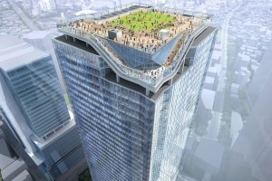 Above the clouds - the Shibuya Sky observation deck spanning three floors opens in Nov 2019