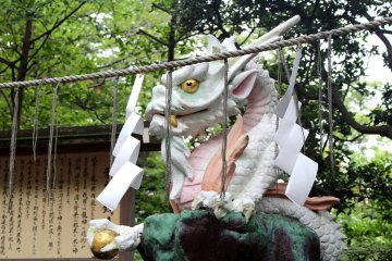 One of the dragons of Enoshima