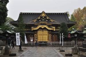 Toshogu Shrine in Ueno Park 