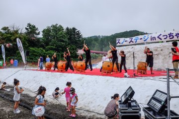 No festival is complete in Hokkaido without brilliant Taiko drummers
