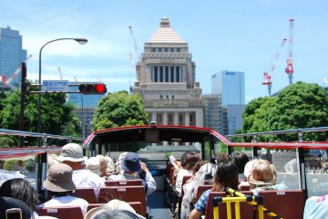 Views of the National Diet building