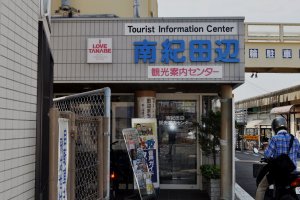Tourist Information Center across the street from the station