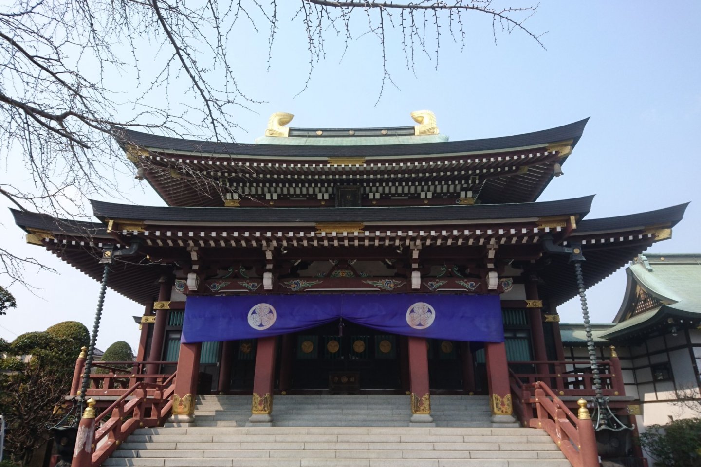 The main of the temple