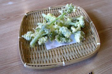 For me, this tempura was quite an unusual sight